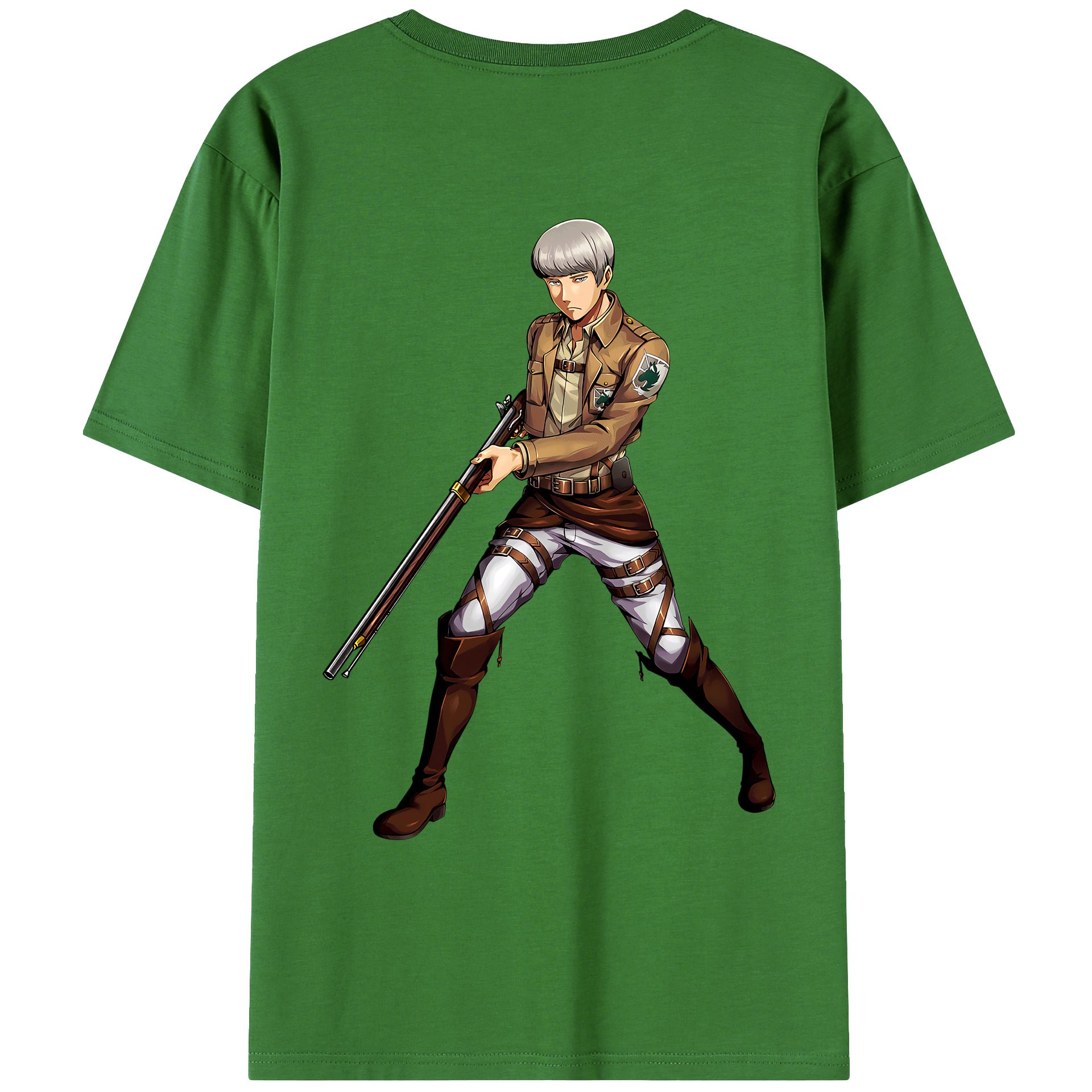 （画像用） 進撃の巨人 Attack on Titan レディース半袖Tシャツ(バックプリント)